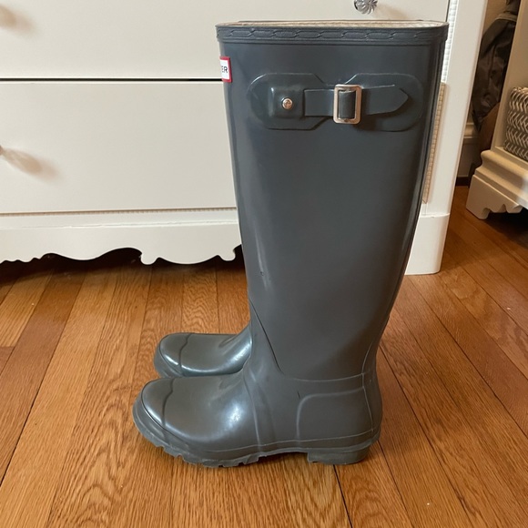 Grey Hunter Boots size 8 - Picture 4 of 4